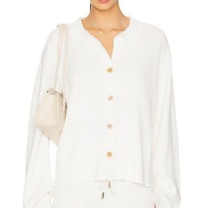 Sancia Oriane Knit shirt, cream size m